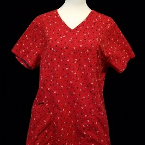 Scrub Star Top